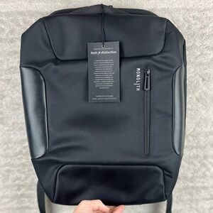 NWT MONOLITH Globetrotters Backpack Black Laptop Case Gift Present